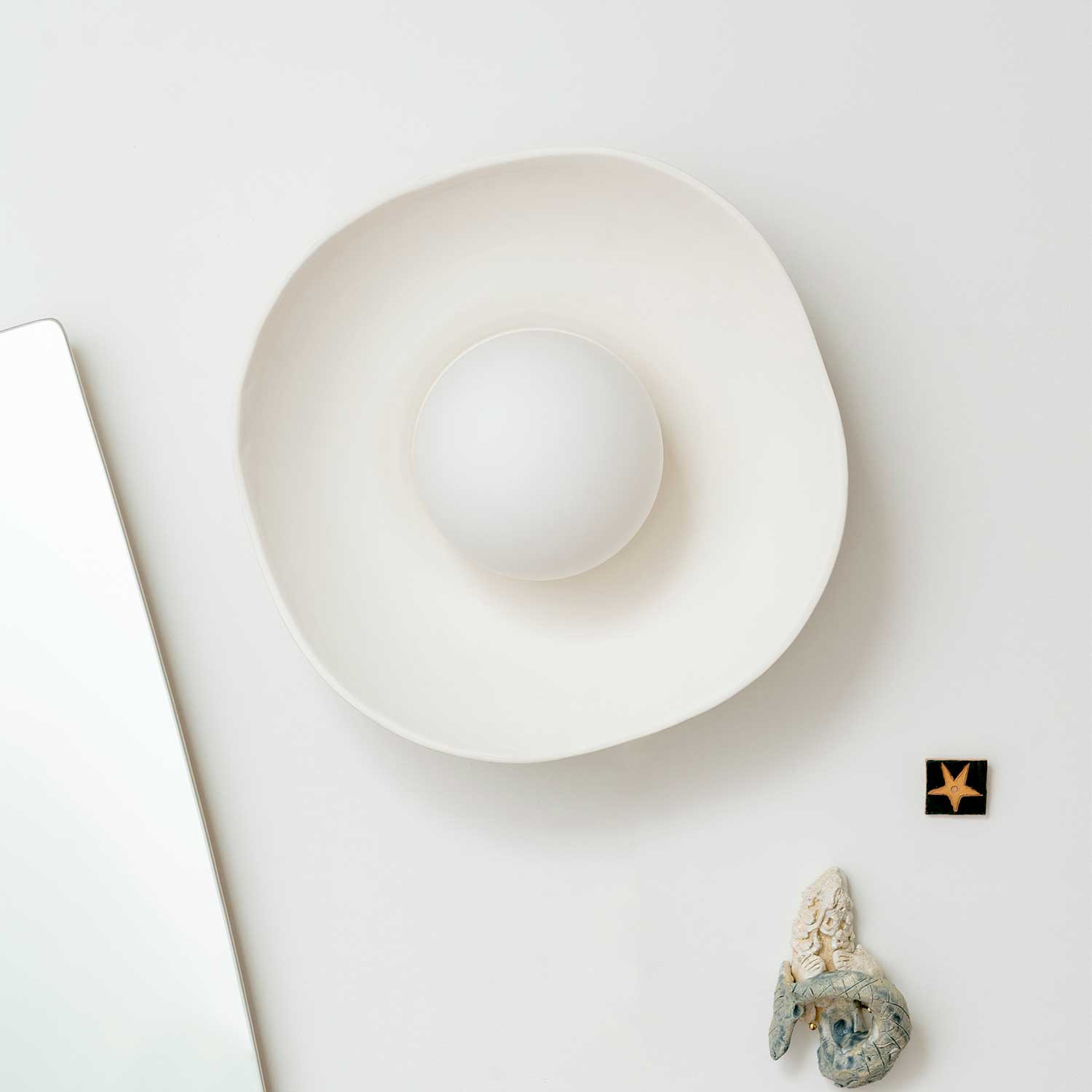 Bacia - Applique murale en céramique pour salon