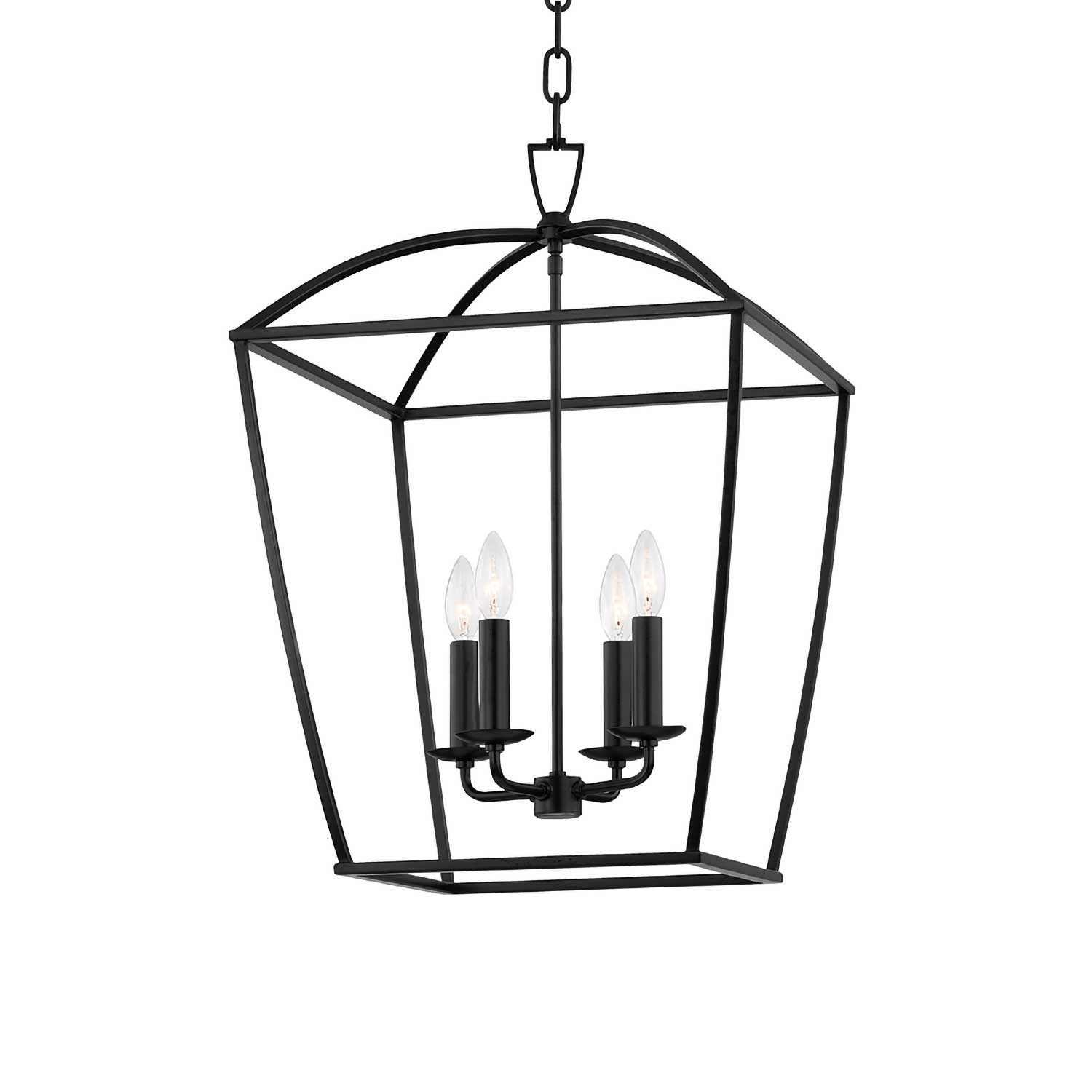 Bryant - Vintage metal chandelier antique style