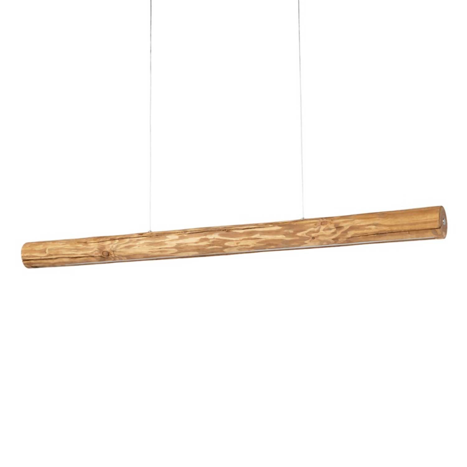 Polaris - LED suspension wooden log chalet style