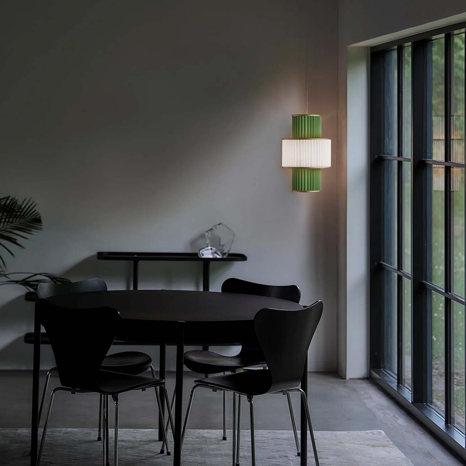 PLIVELLO 111 - Chic pendant light in hand-pleated paper