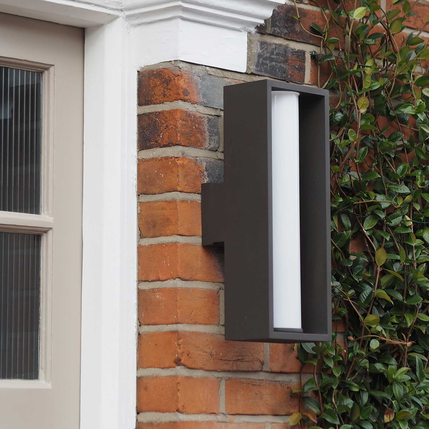 Mondrian - Aplique de pared exterior de bronce impermeable