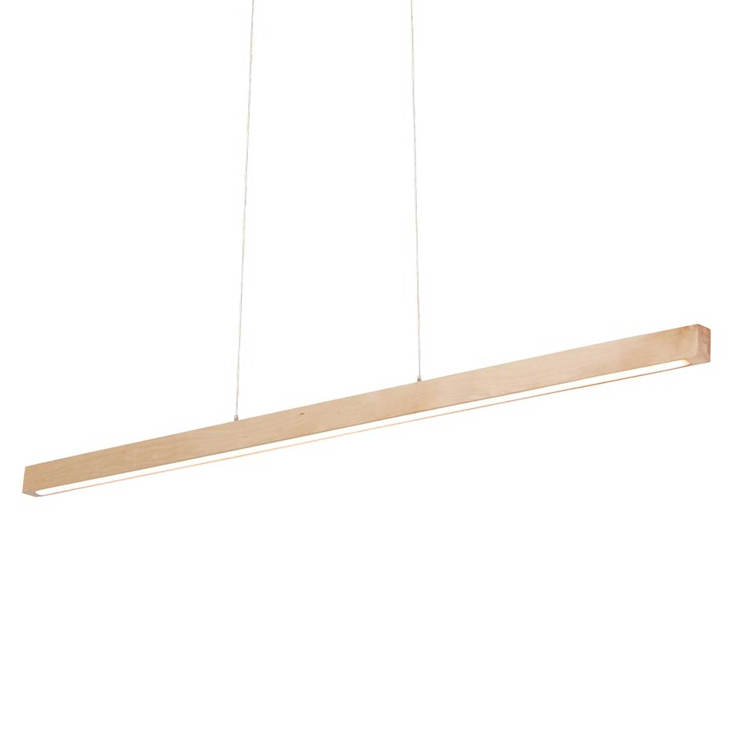 Naos - Modern design wooden LED pendant light