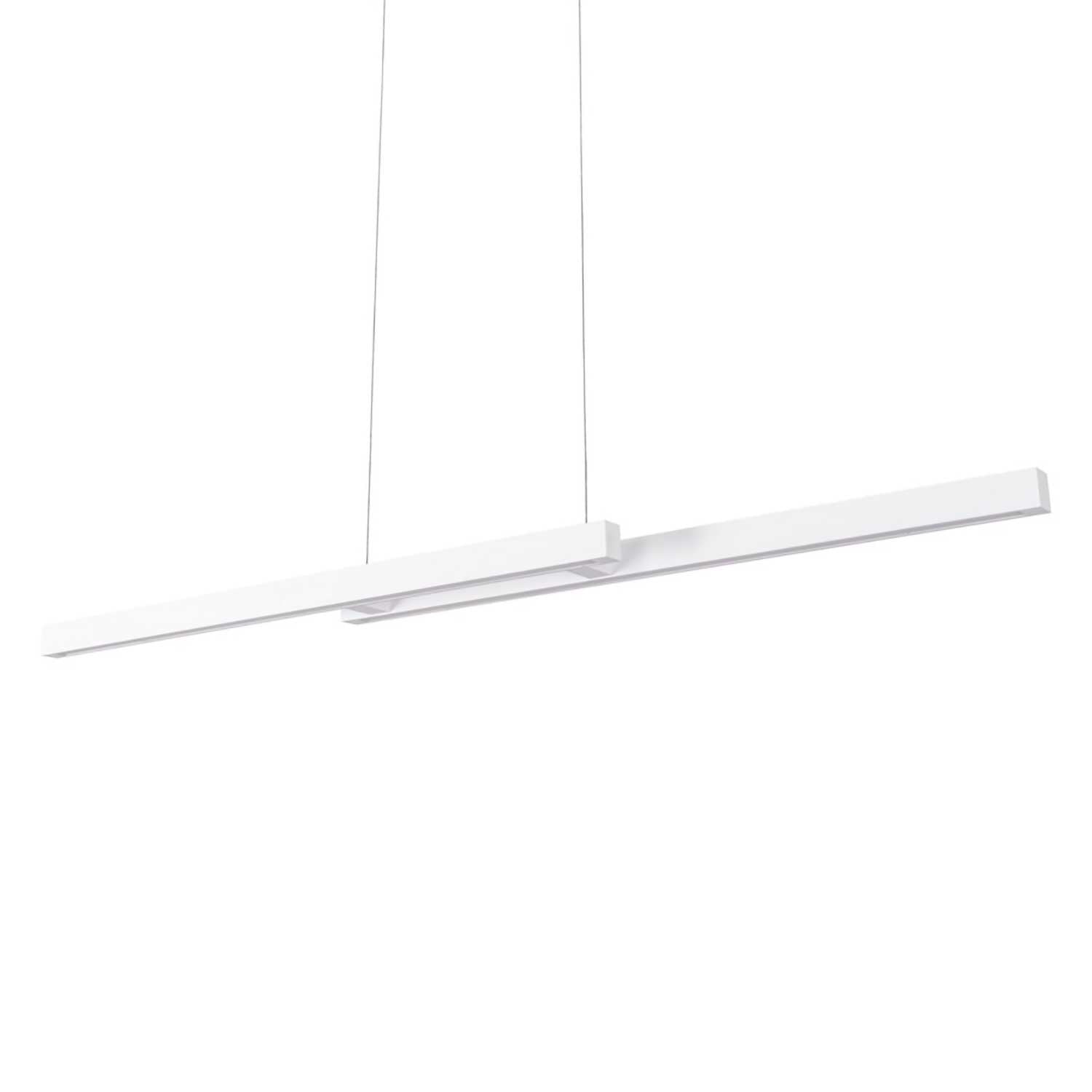 Nunki - Gran suspensión LED de madera para comedor moderno