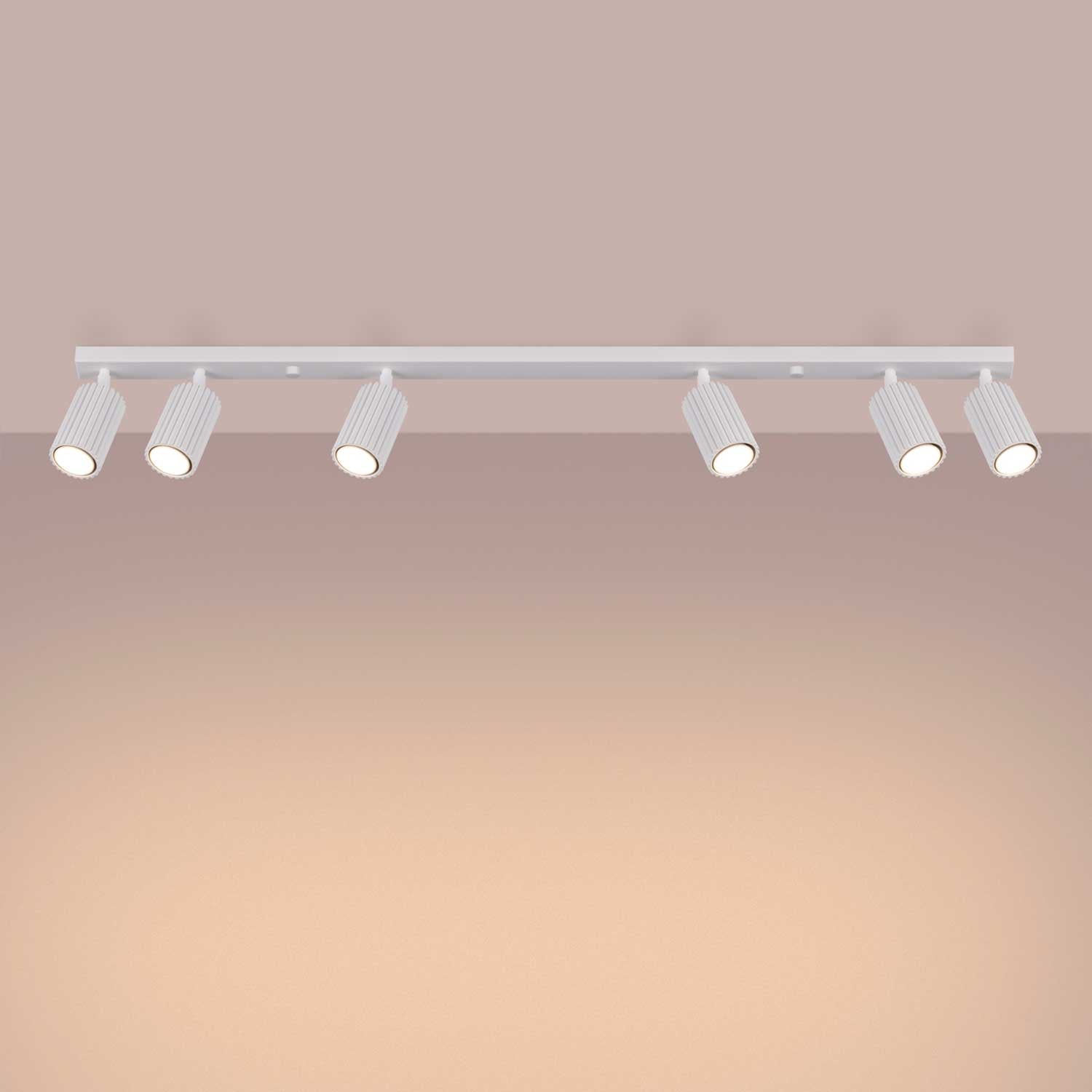 Buna - Grand plafonnier spot pour salon moderne