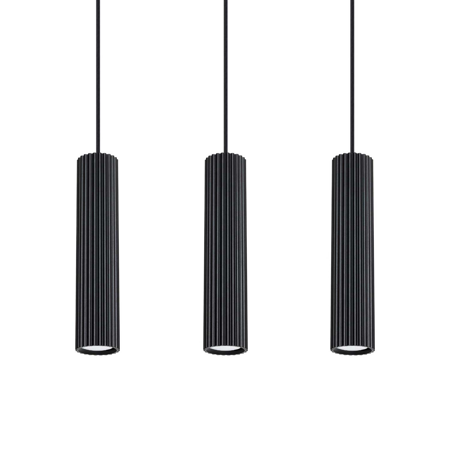 Buna - 3-lamp pendant ceiling light for modern kitchen