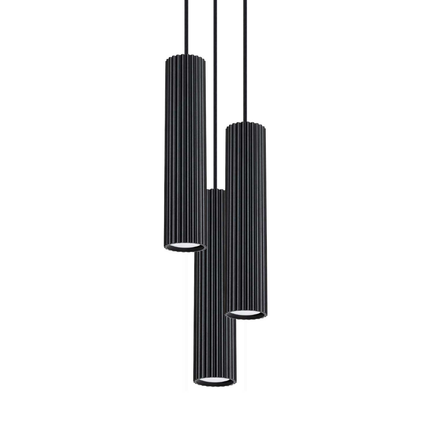 Buna - 3-lamp chandelier for design dining room