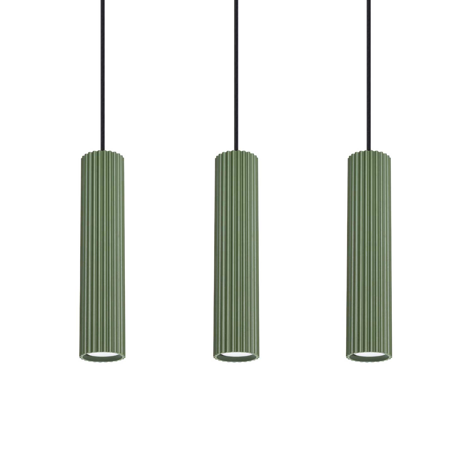 Buna - 3-lamp pendant ceiling light for modern kitchen