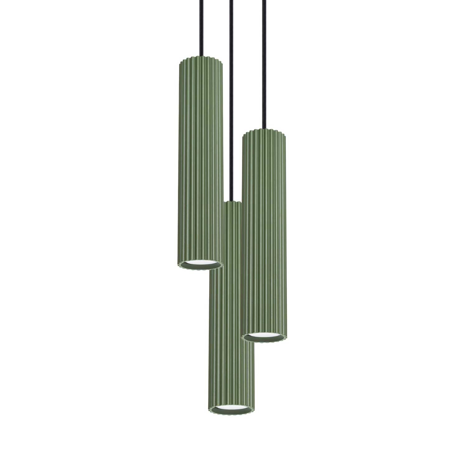Buna - 3-lamp chandelier for design dining room