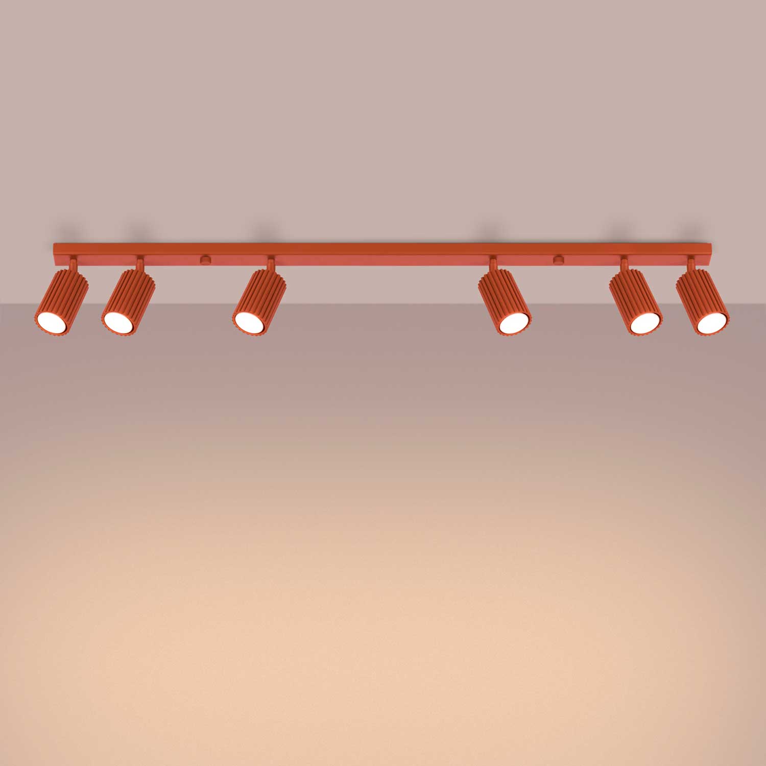 Buna - Grand plafonnier spot pour salon moderne