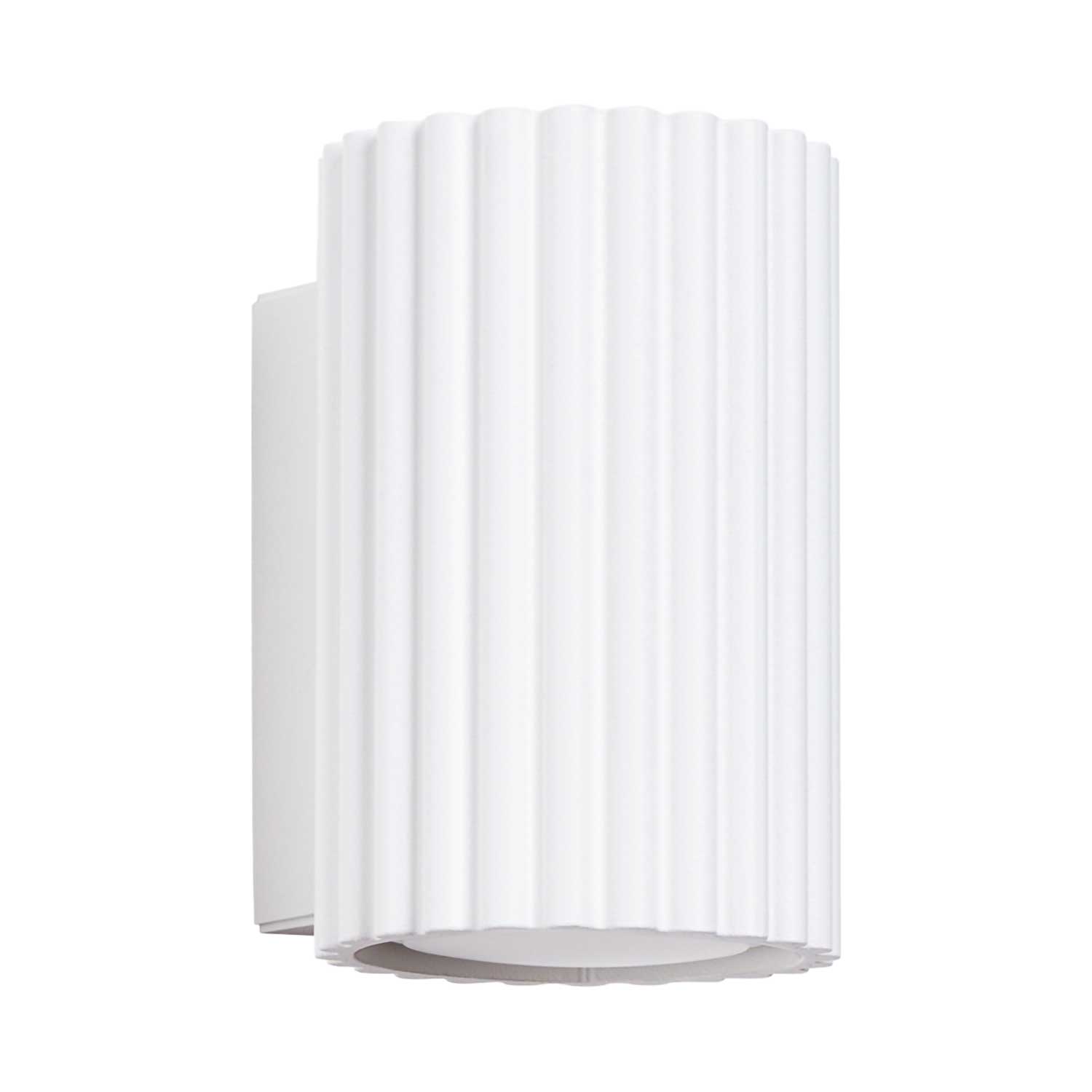 Buna - Aplique de pared de diseño en aluminio acanalado para dormitorio