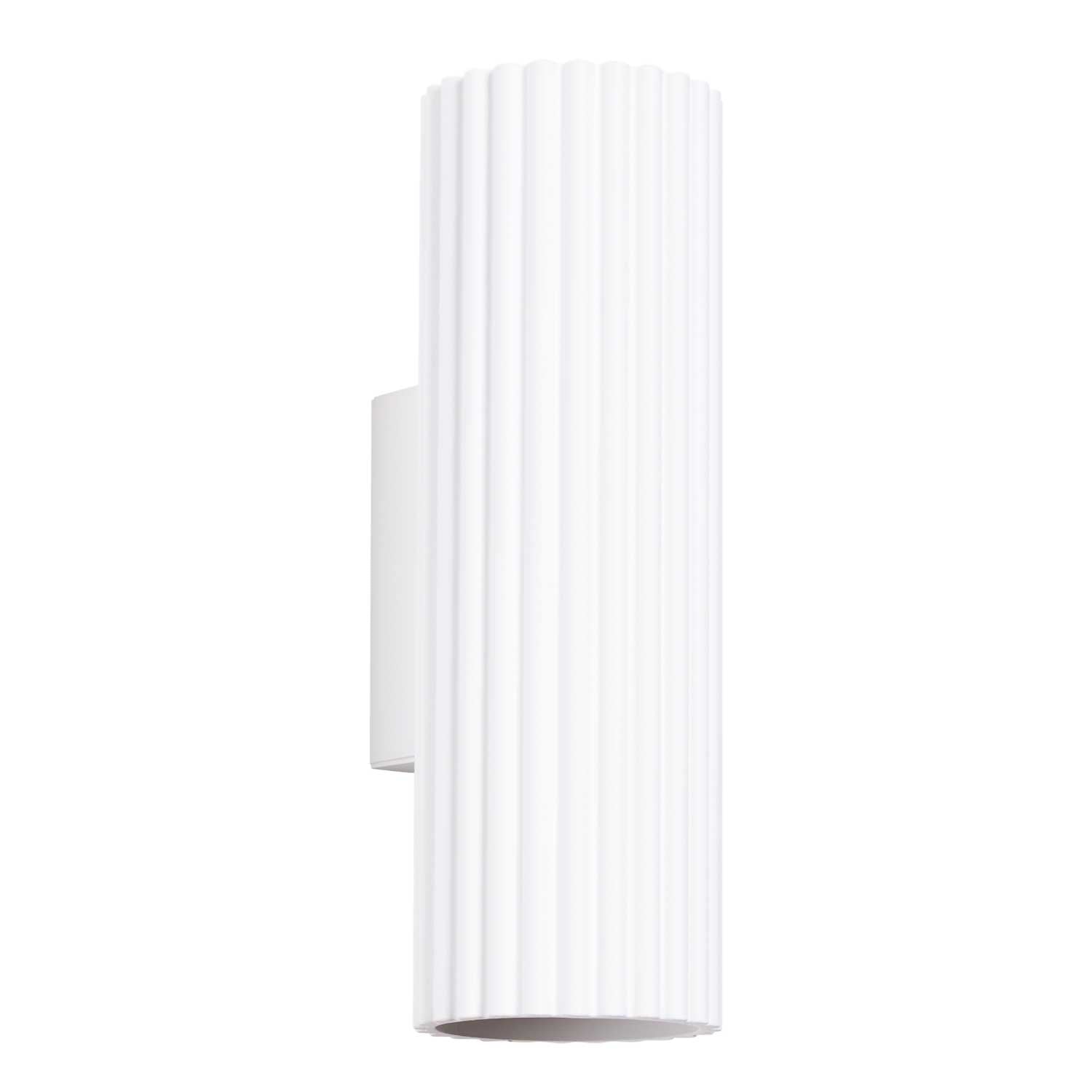 Buna - Aplique de pared de diseño en aluminio acanalado para dormitorio