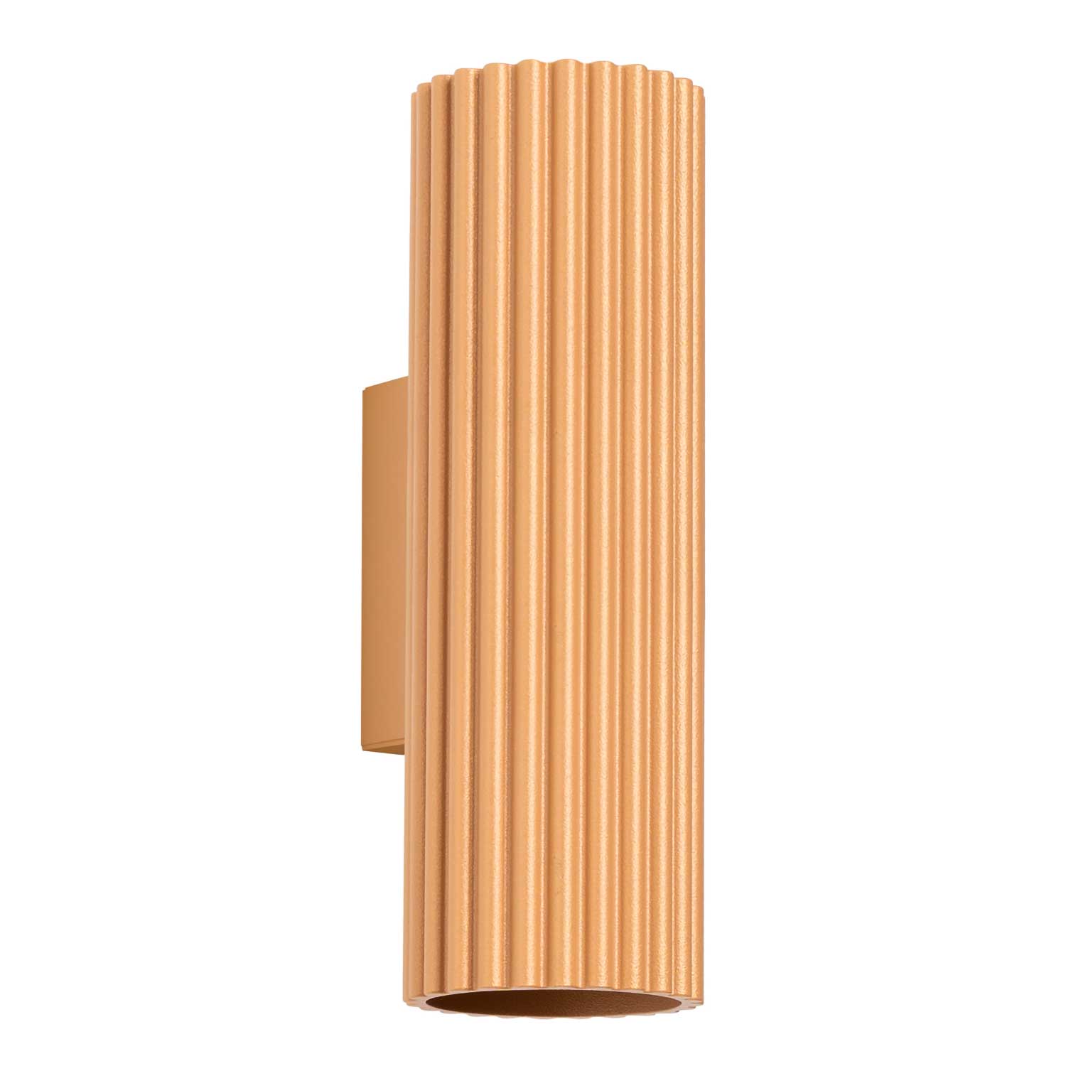 Buna - Aplique de pared de diseño en aluminio acanalado para dormitorio