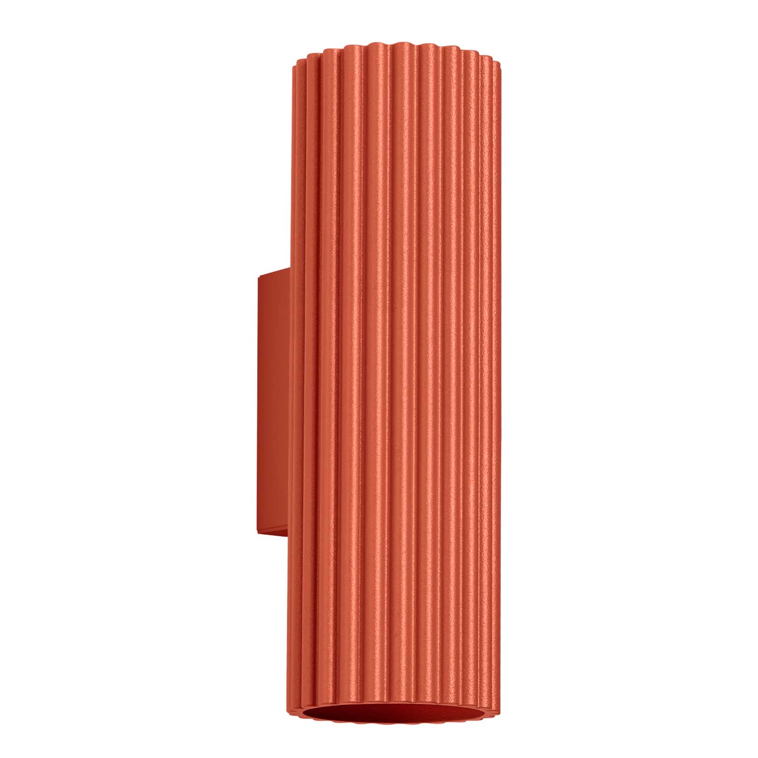 Buna - Aplique de pared de diseño en aluminio acanalado para dormitorio