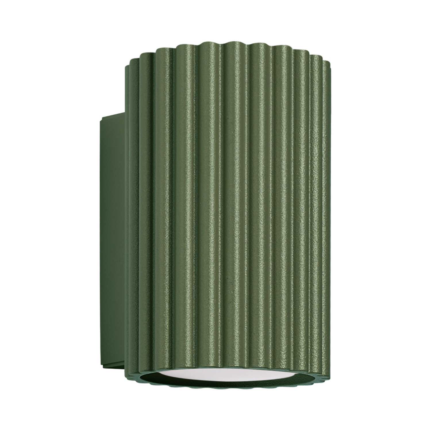Buna - Applique murale design en alu cannelé pour chambre