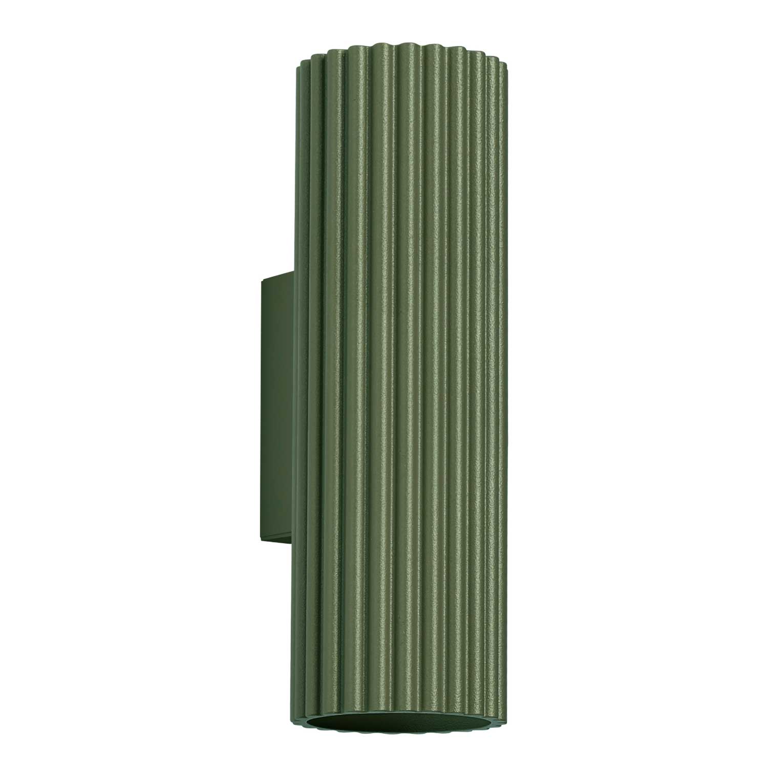 Buna - Aplique de pared de diseño en aluminio acanalado para dormitorio