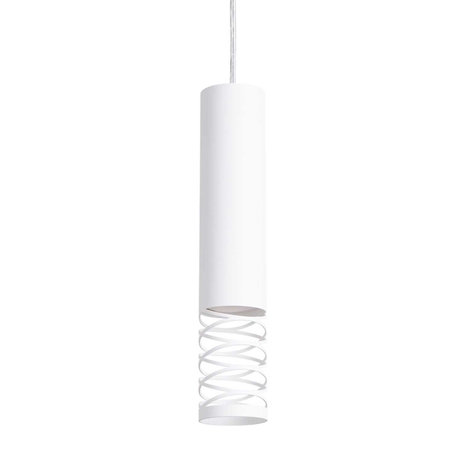 Aludra - White pendant light for minimalist bedroom