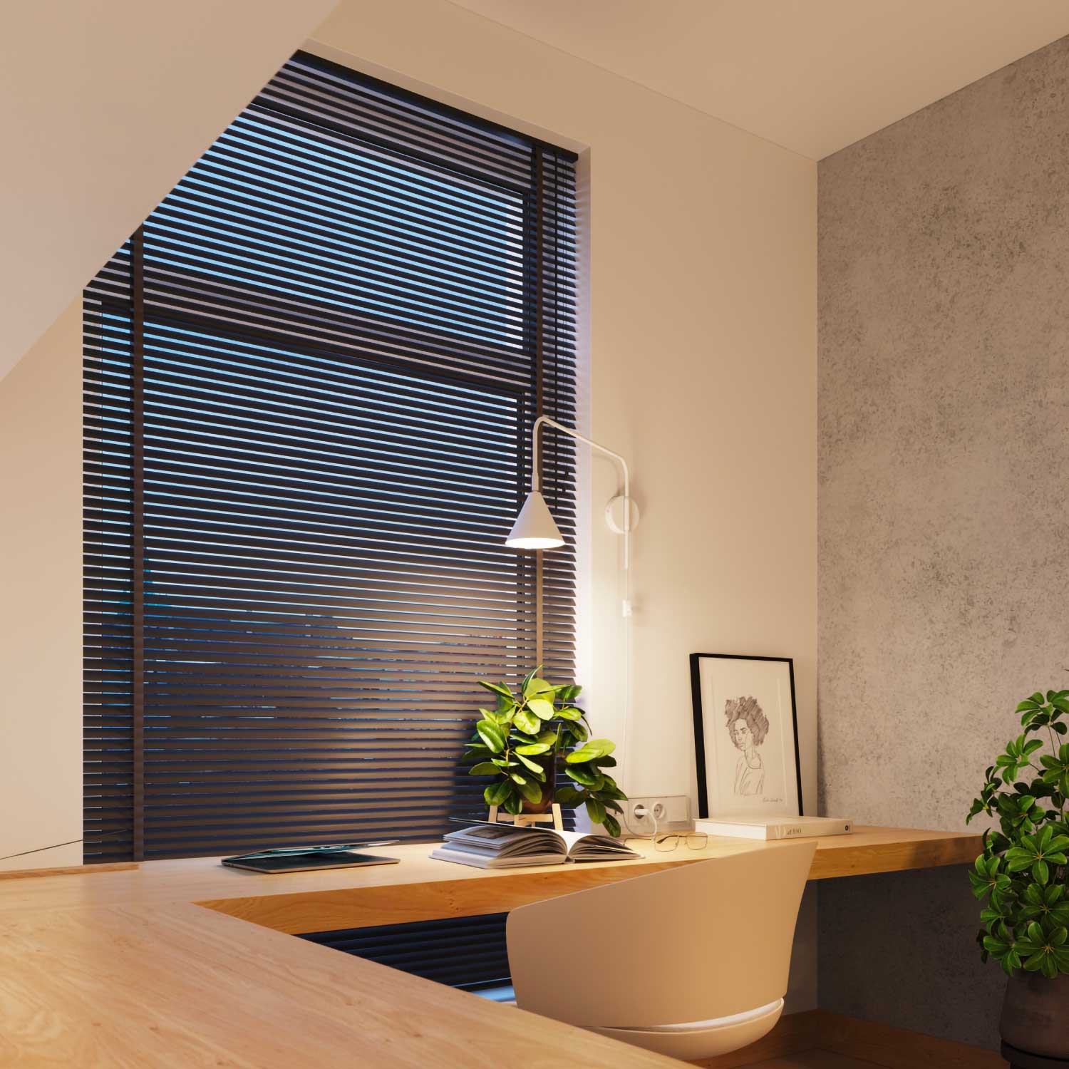 Atik - Applique murale déportée design industriel