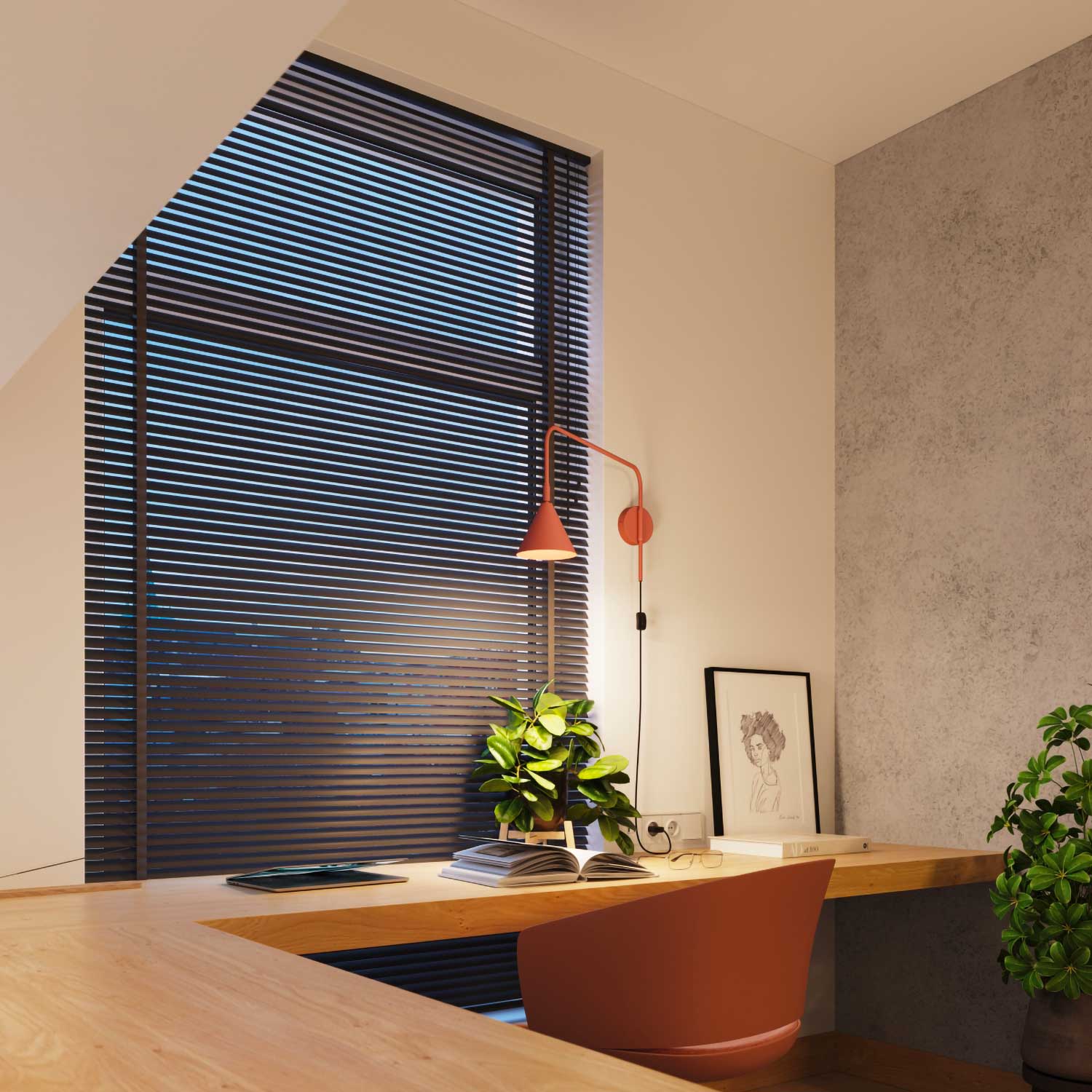 Atik - Applique murale déportée design industriel