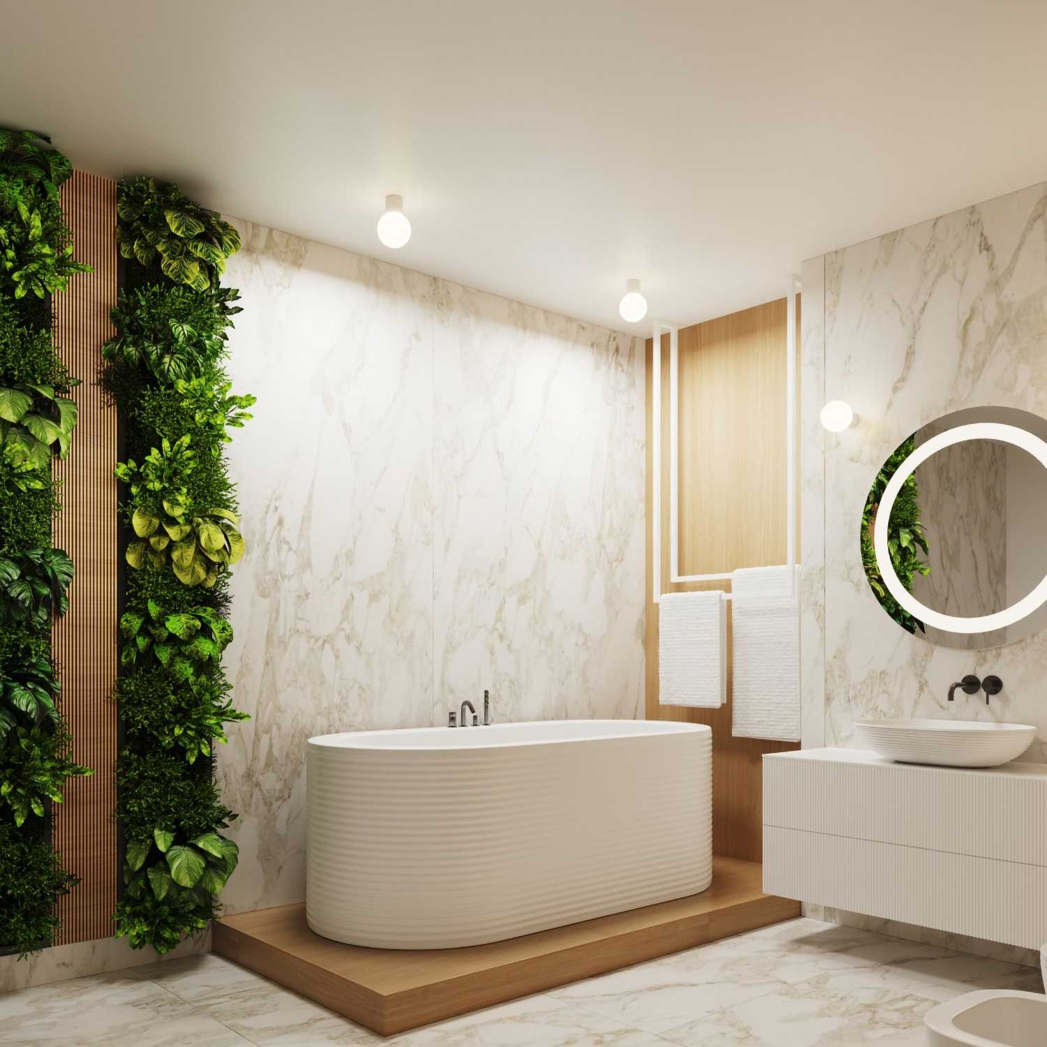 Isis - Plafonnier salle de bain moderne étanche IP44