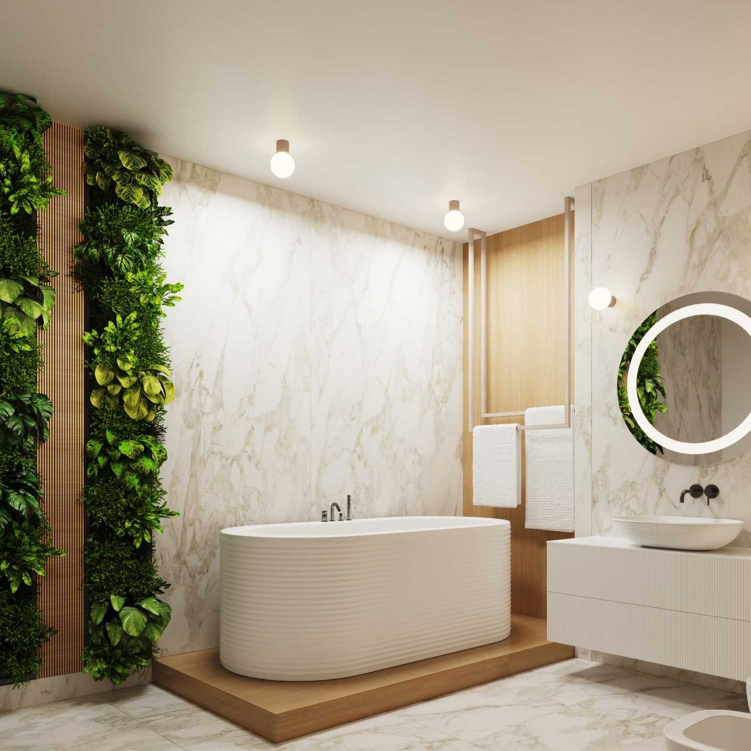 Isis - Aplique de pared para baño colorido IP44