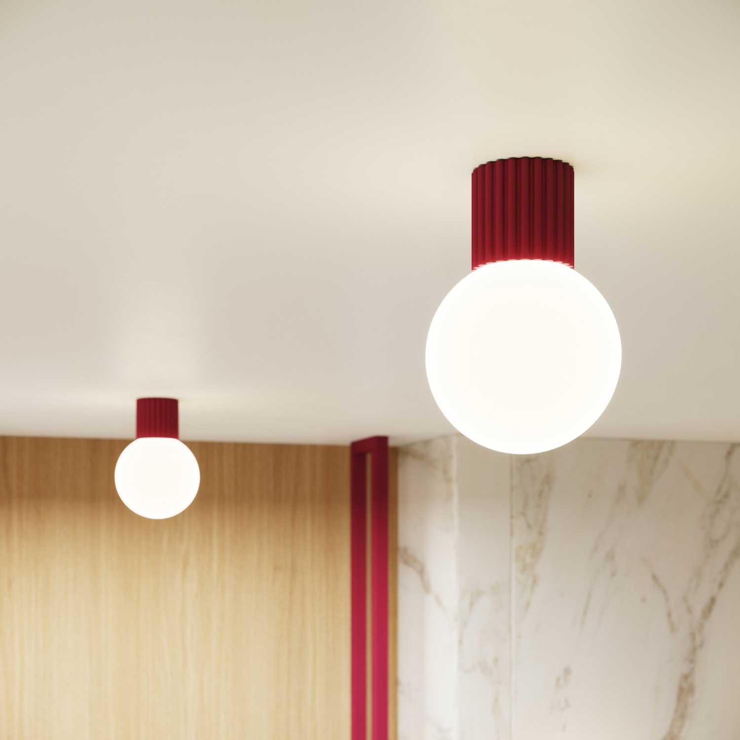 Isis - Colored bathroom wall light IP44