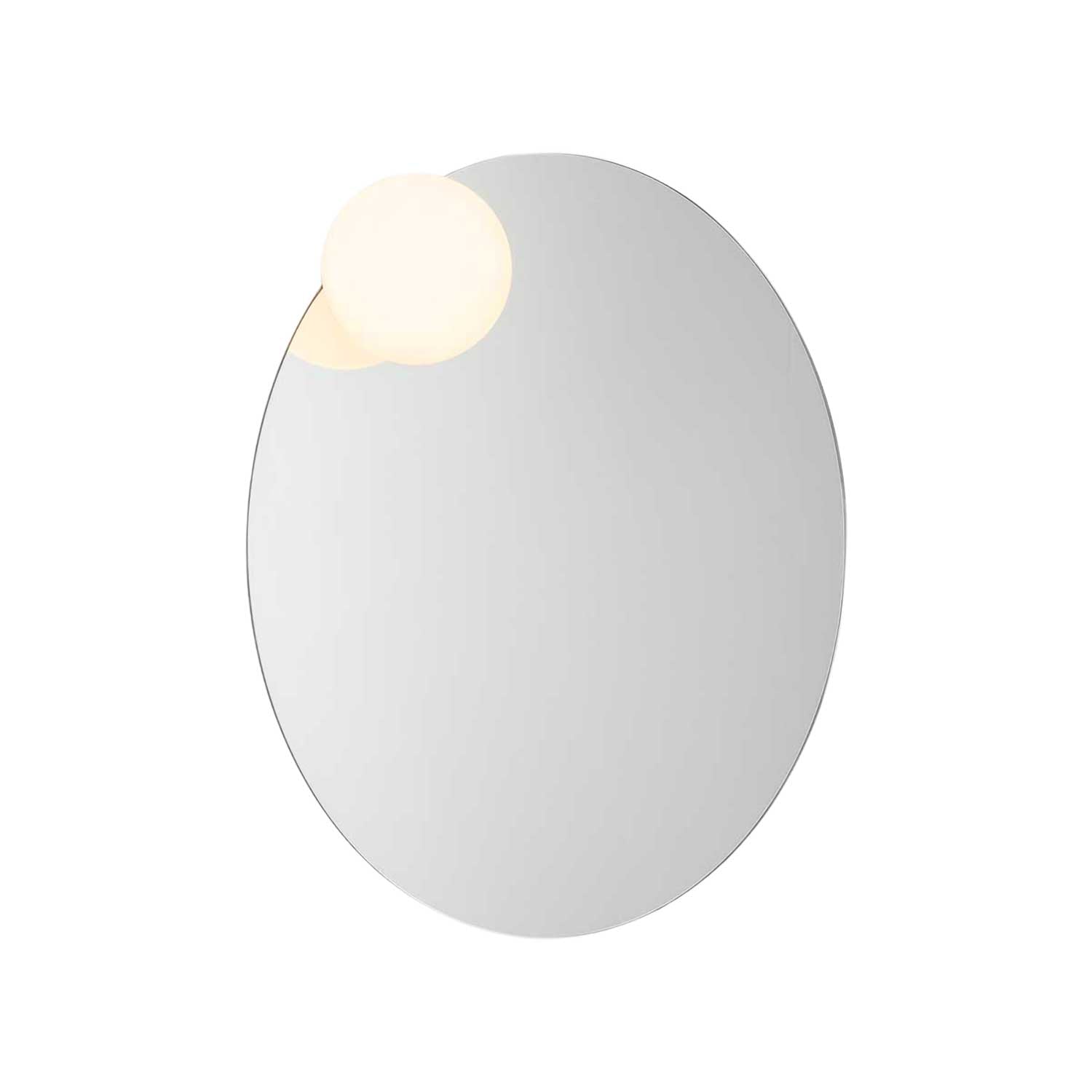 Circ - Grande applique murale miroir ronde pour salle de bain