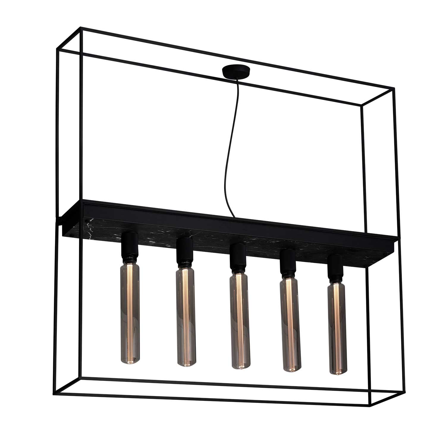 Caged 5.0 Cross - XXL Deckenleuchte für industrielle Designküche