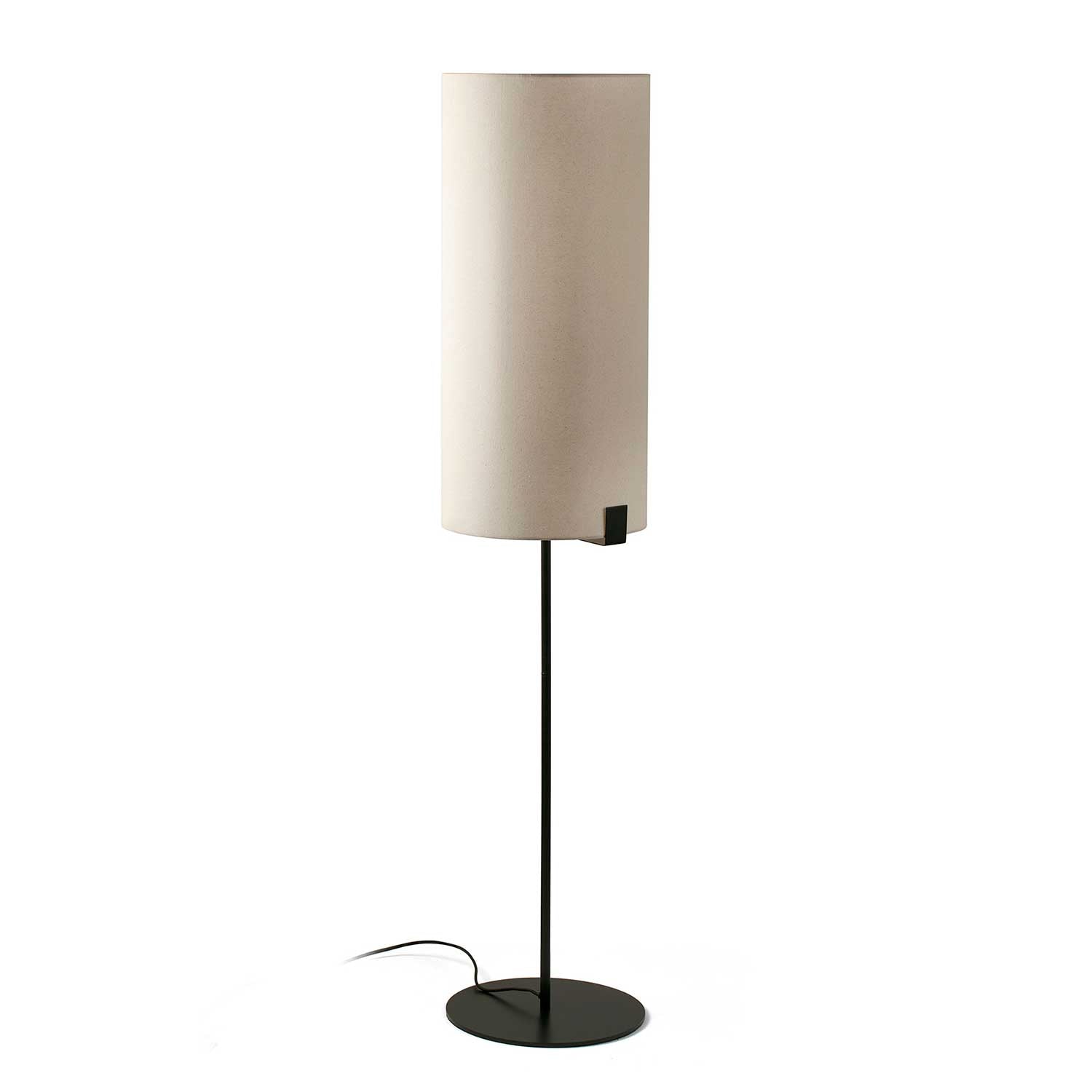 Nila - Moderner Stehlampe für Wohnzimmer mit Stofflampenschirm
