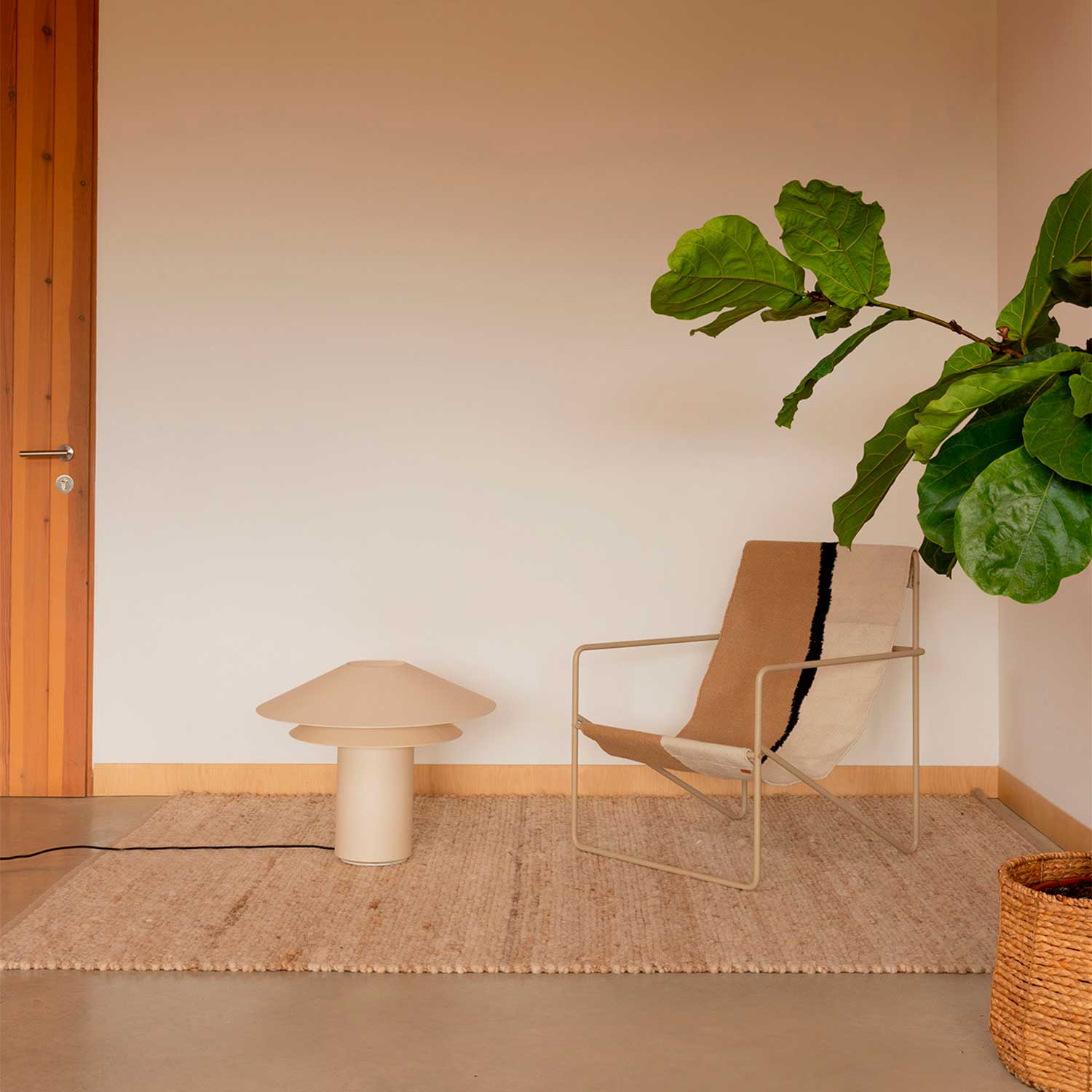 Shan - Lampe de chevet japonaise pour chambre