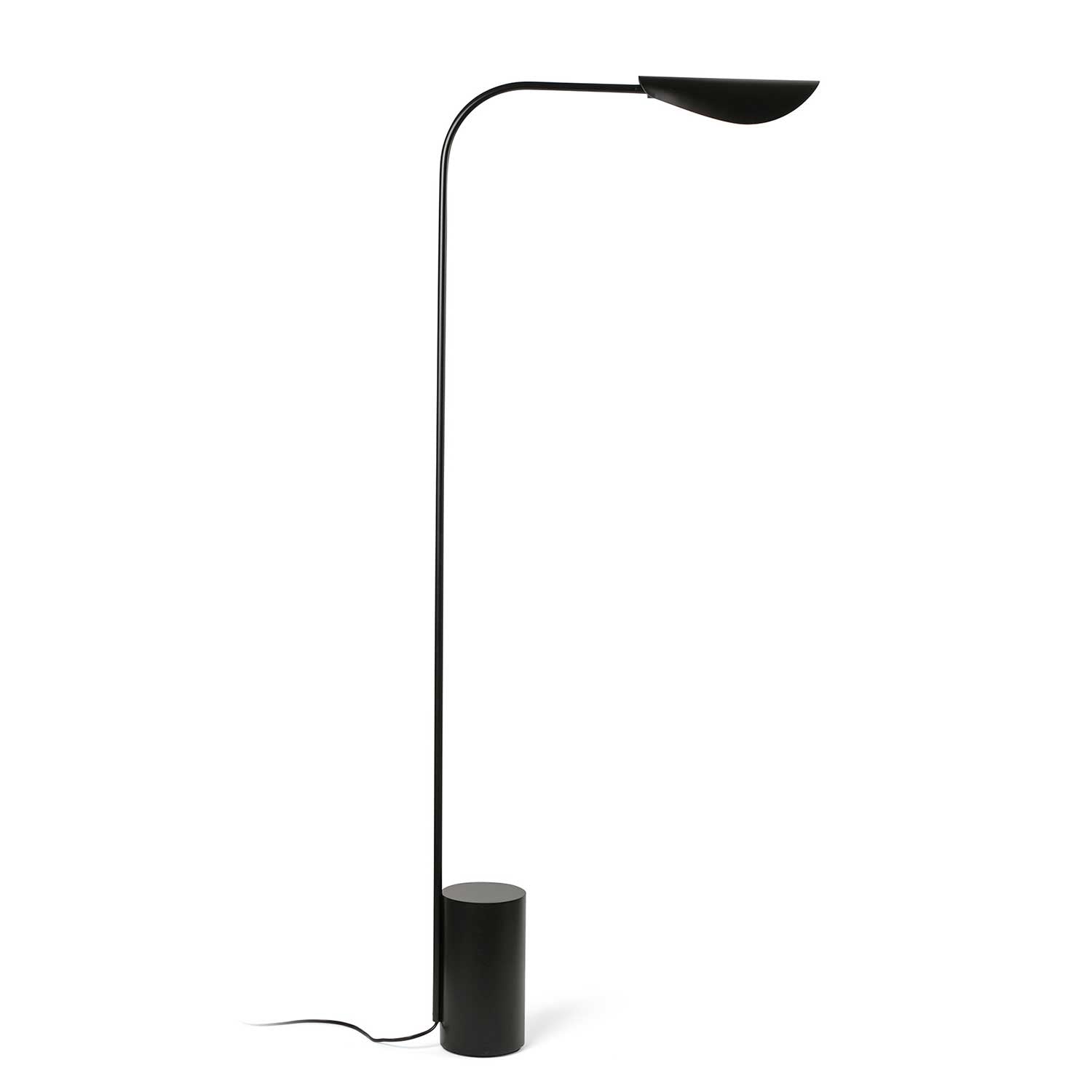 Liggera - Stehlampe Metall schwarz modernes Design