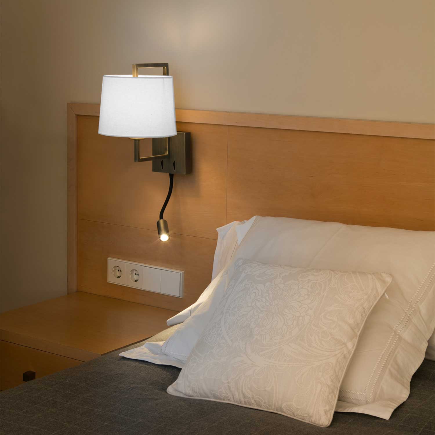 Frame - Applique murale liseuse design vintage pour chambre