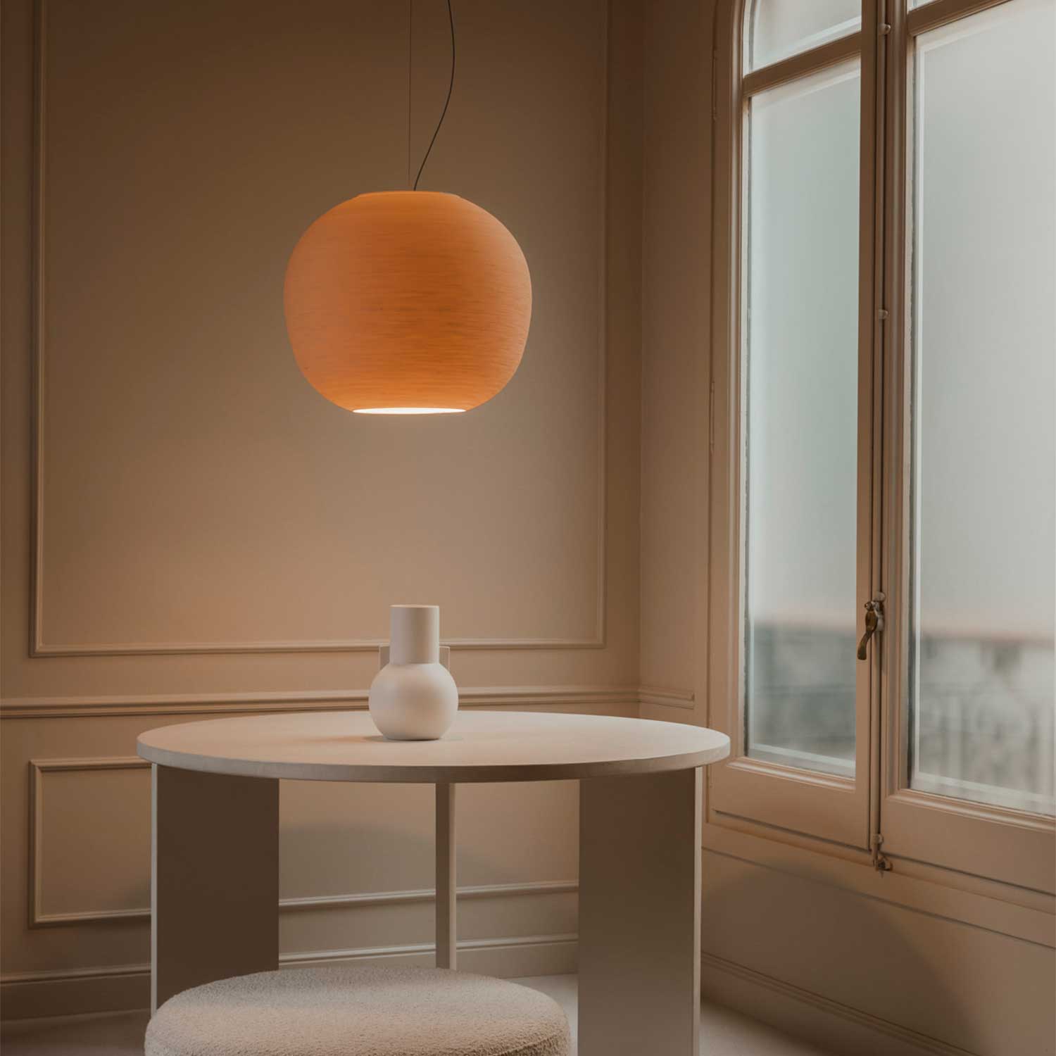 Tierra - Suspension design japandi pour salle à manger