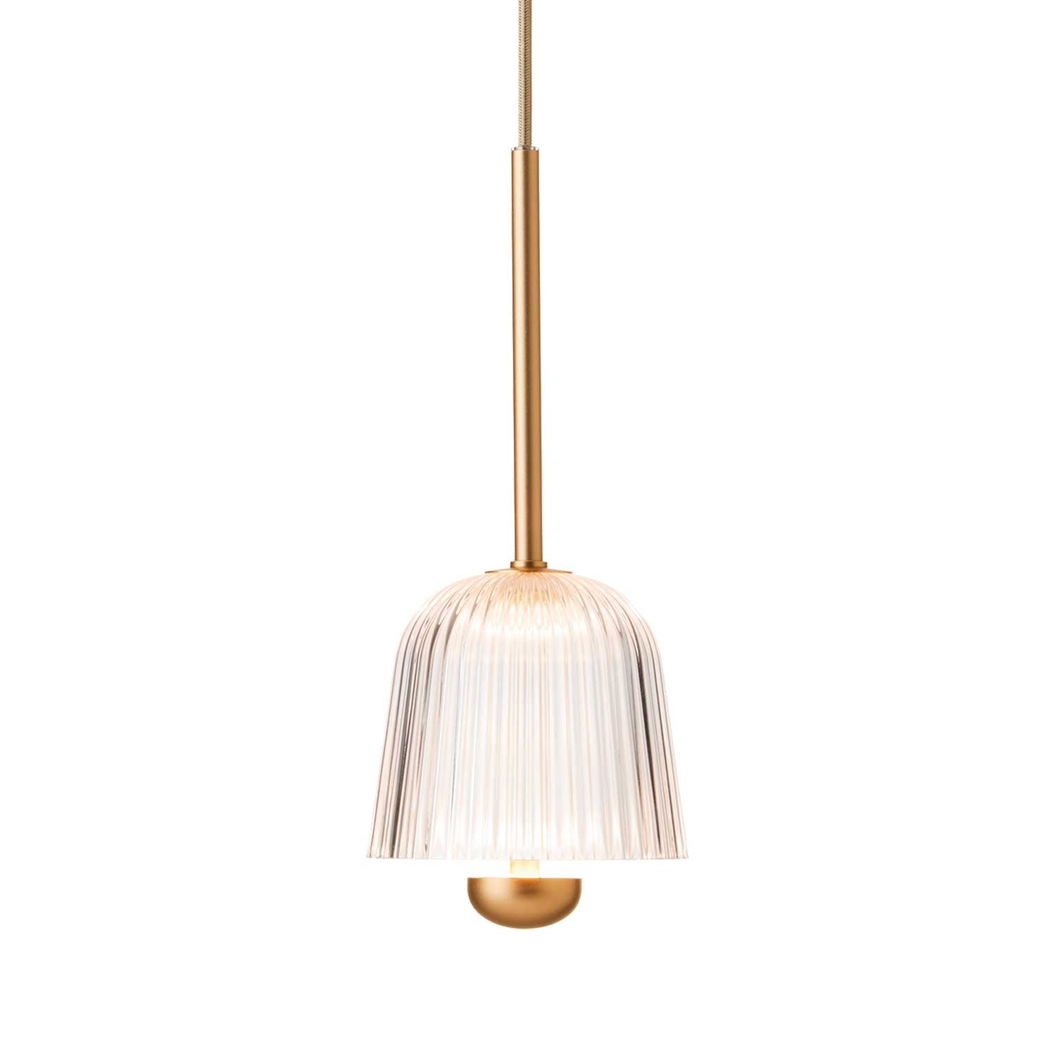 Asteea 1 - Suspension chic et moderne design métal doré