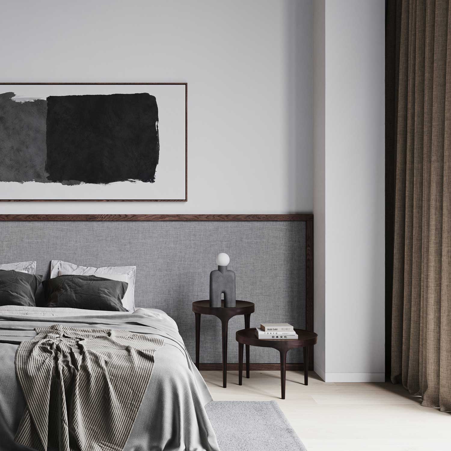 Cobra - Design-Tischlampe aus Keramik für modernes Wohnzimmer