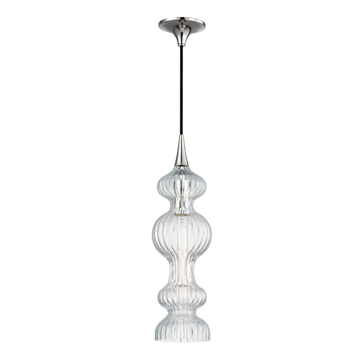 Pomfret - Vintage glass pendant light for kitchen