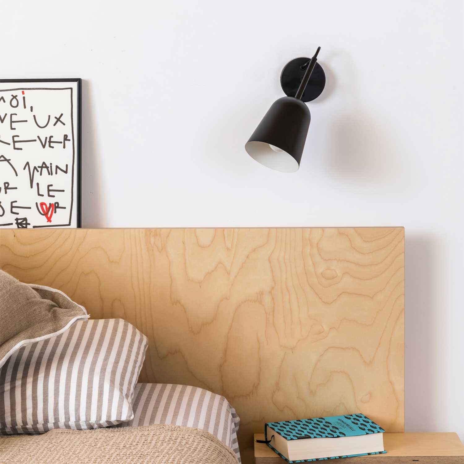 Studio - Aplique de pared decorativa colorida para dormitorio de diseño