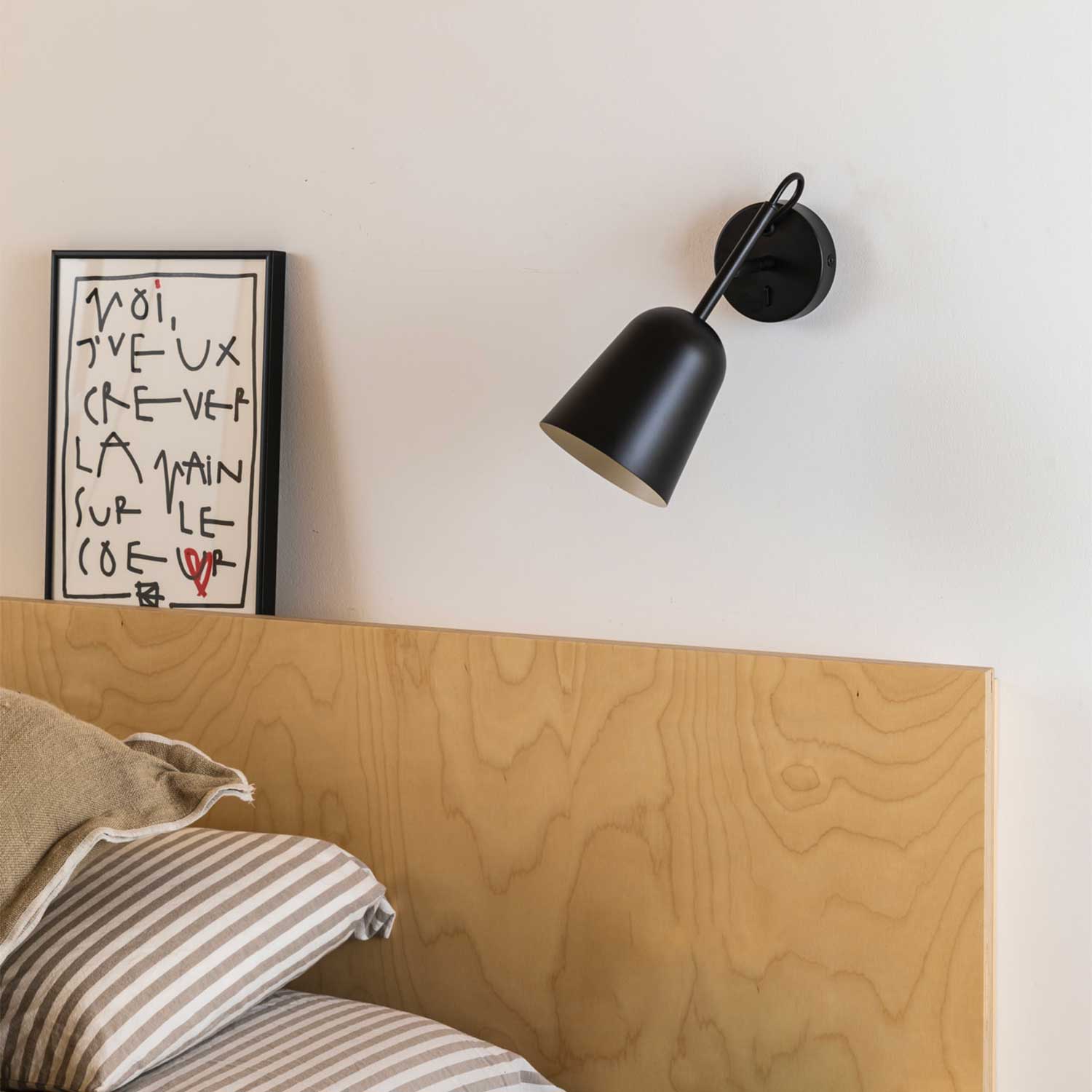 Studio - Aplique de pared decorativa colorida para dormitorio de diseño