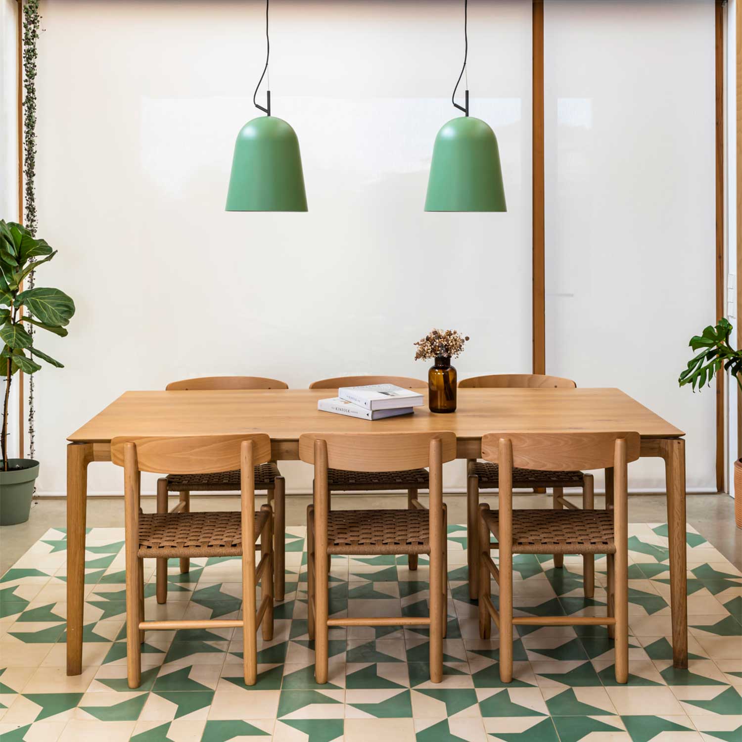 Studio - Lampada sospesa retrò in acciaio per cucina