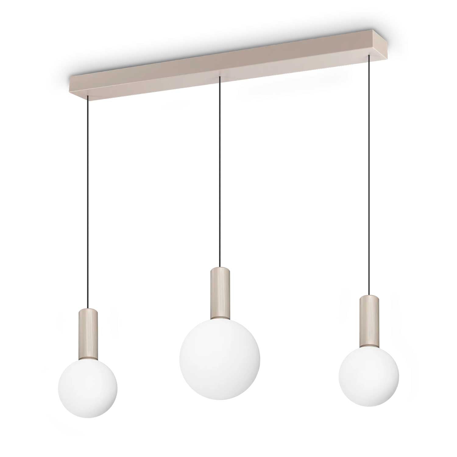 Odeon - Multiple glass globe pendant light design for living room