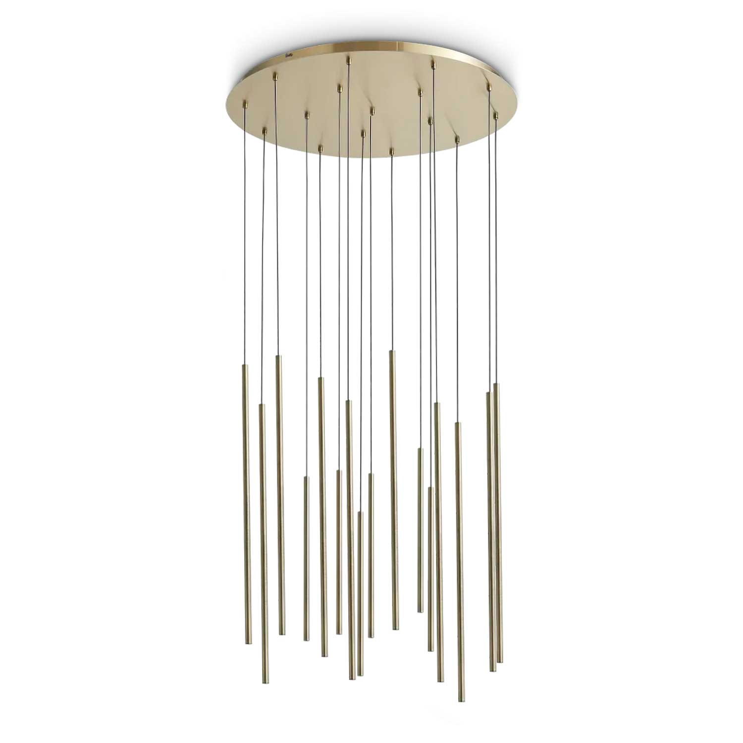 Look - Lustre composition de tiges LED intégrée
