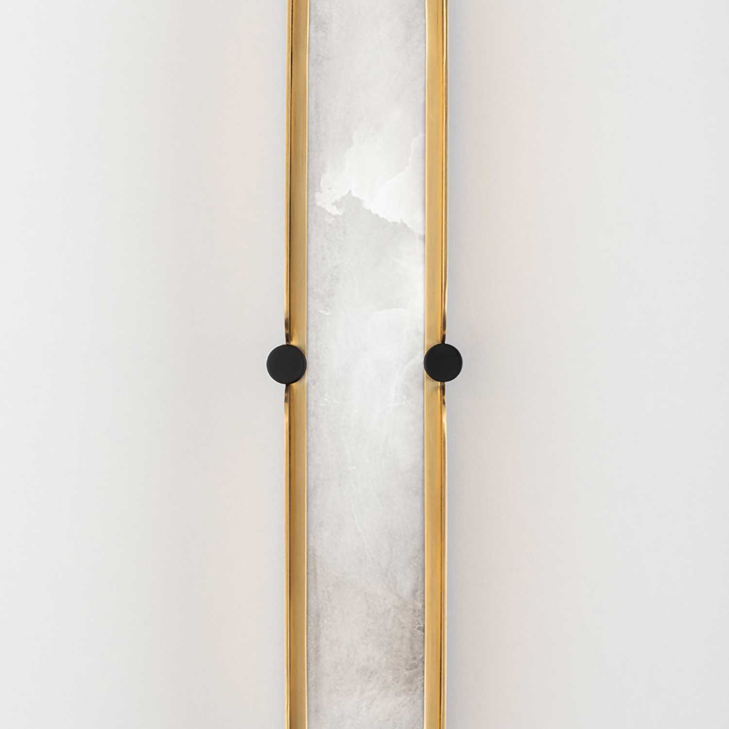 Tribeca - Applique murale doré en laiton et albâtre design