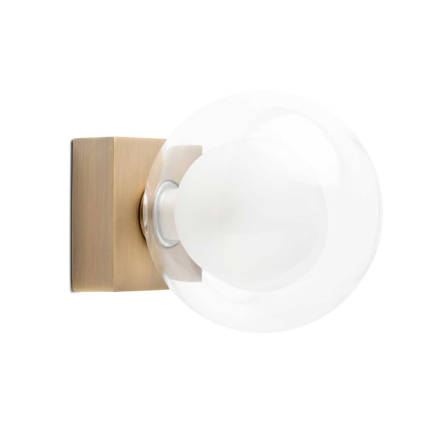 Perla - Applique murale bronze pour salle de bain élégante