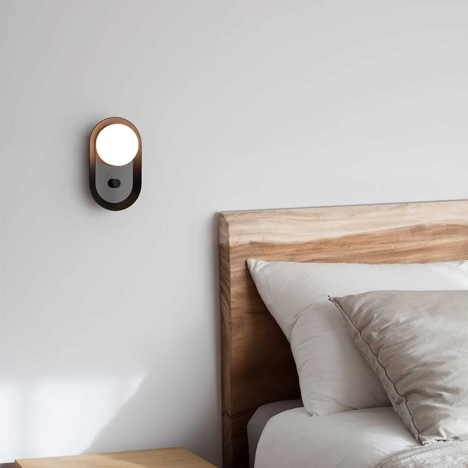 Майя - светодиодный настенный светильник 2700K дизайн для современной спальни
