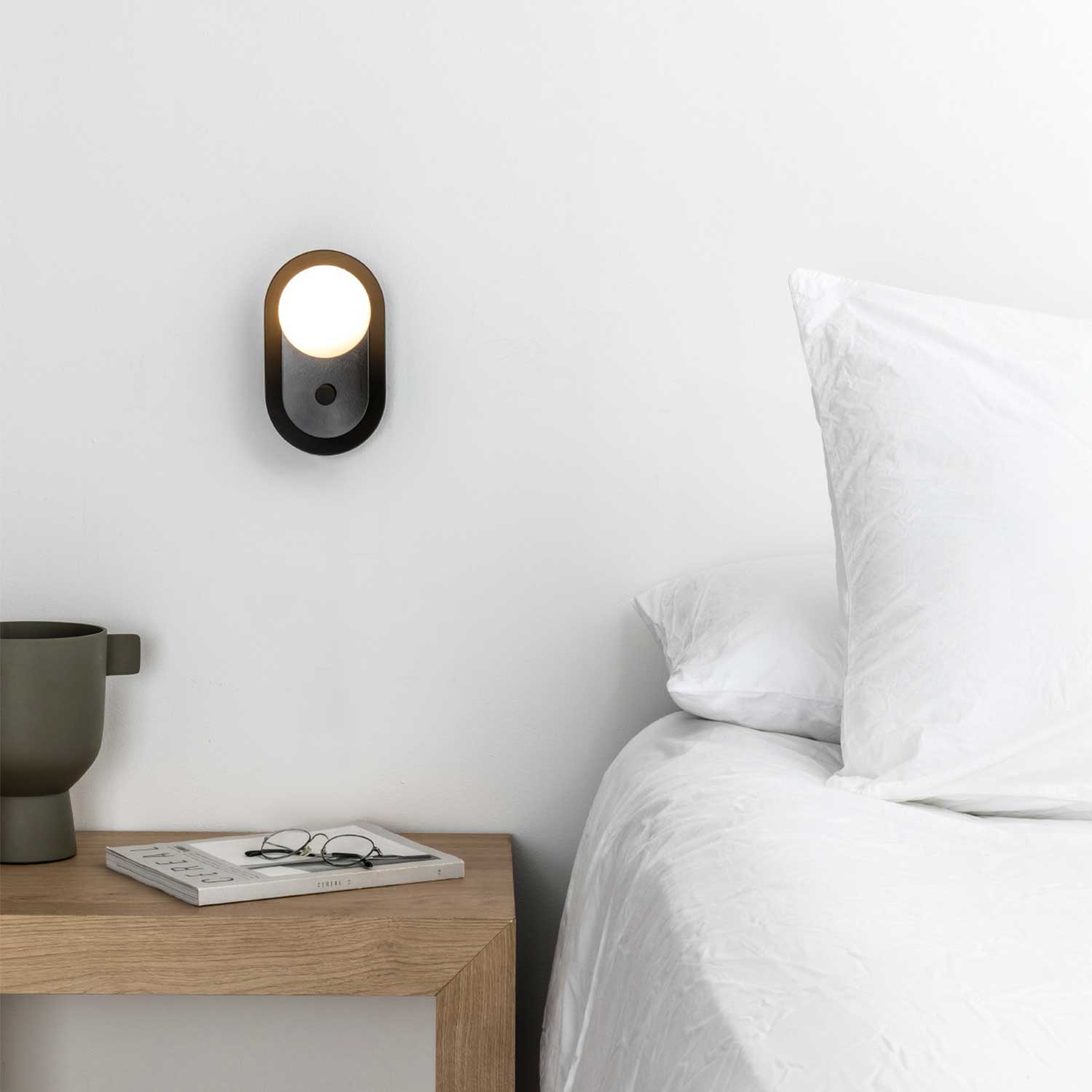 Майя - светодиодный настенный светильник 2700K дизайн для современной спальни