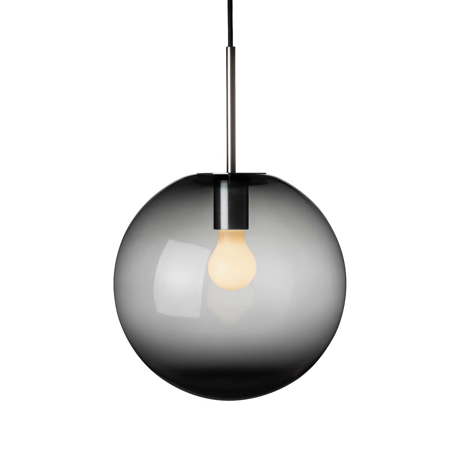 ARCHIVE 4014 - Handmade blown glass globe pendant light