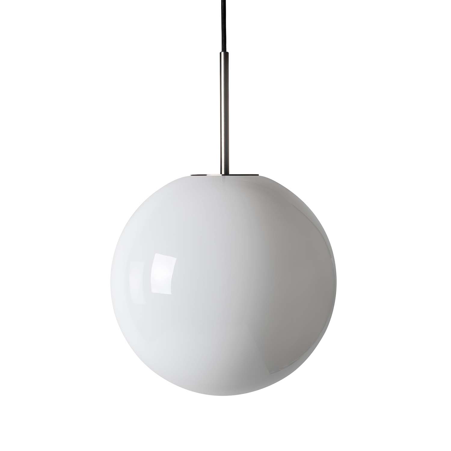 ARCHIVE 4014 - Handmade blown glass globe pendant light