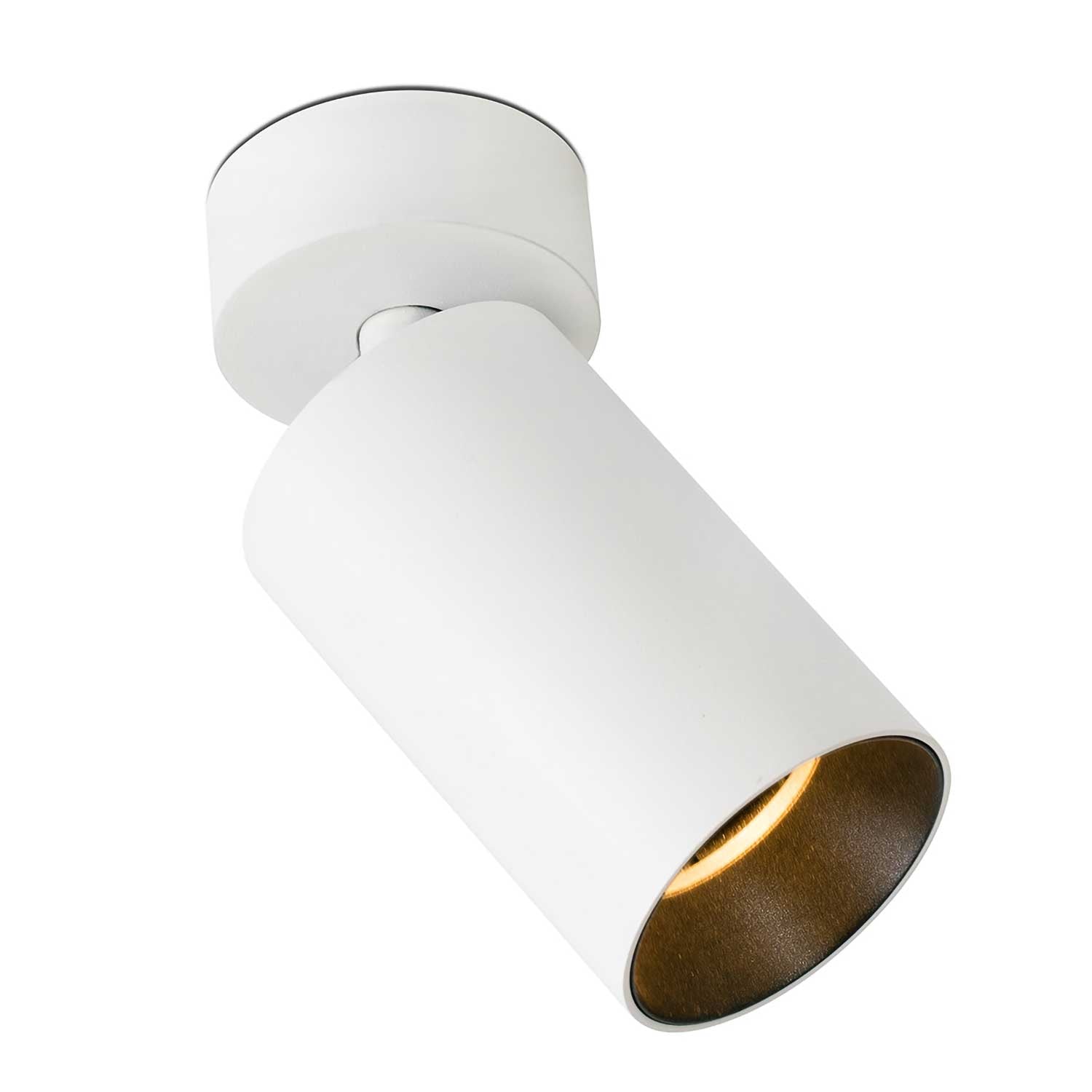 Stan - Spot projecteur led orientable en acier pour couloir