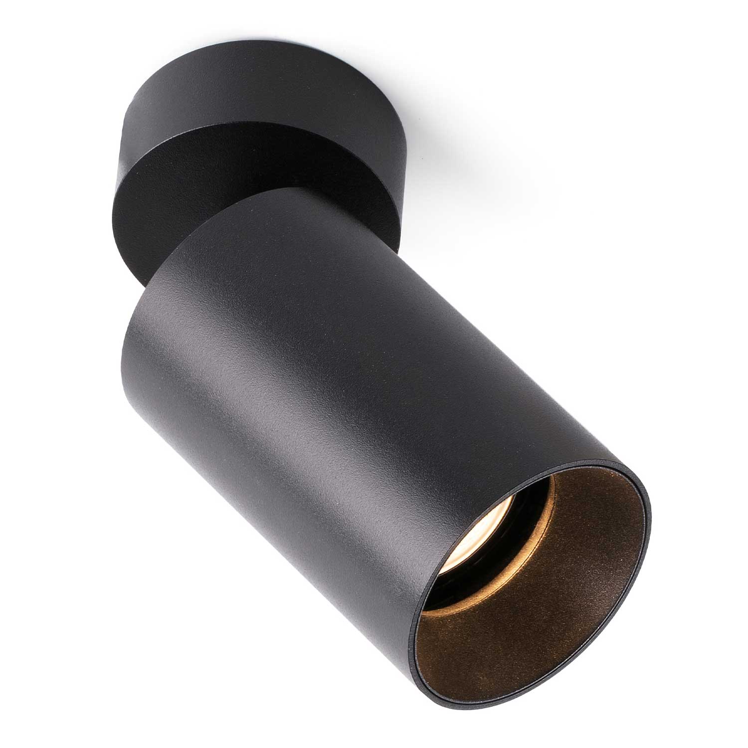 Stan - Spot projecteur led orientable en acier pour couloir