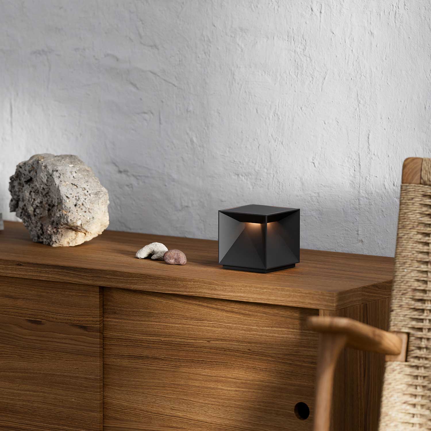 Nutalis - Lampe sans-fil design pour extérieur moderne