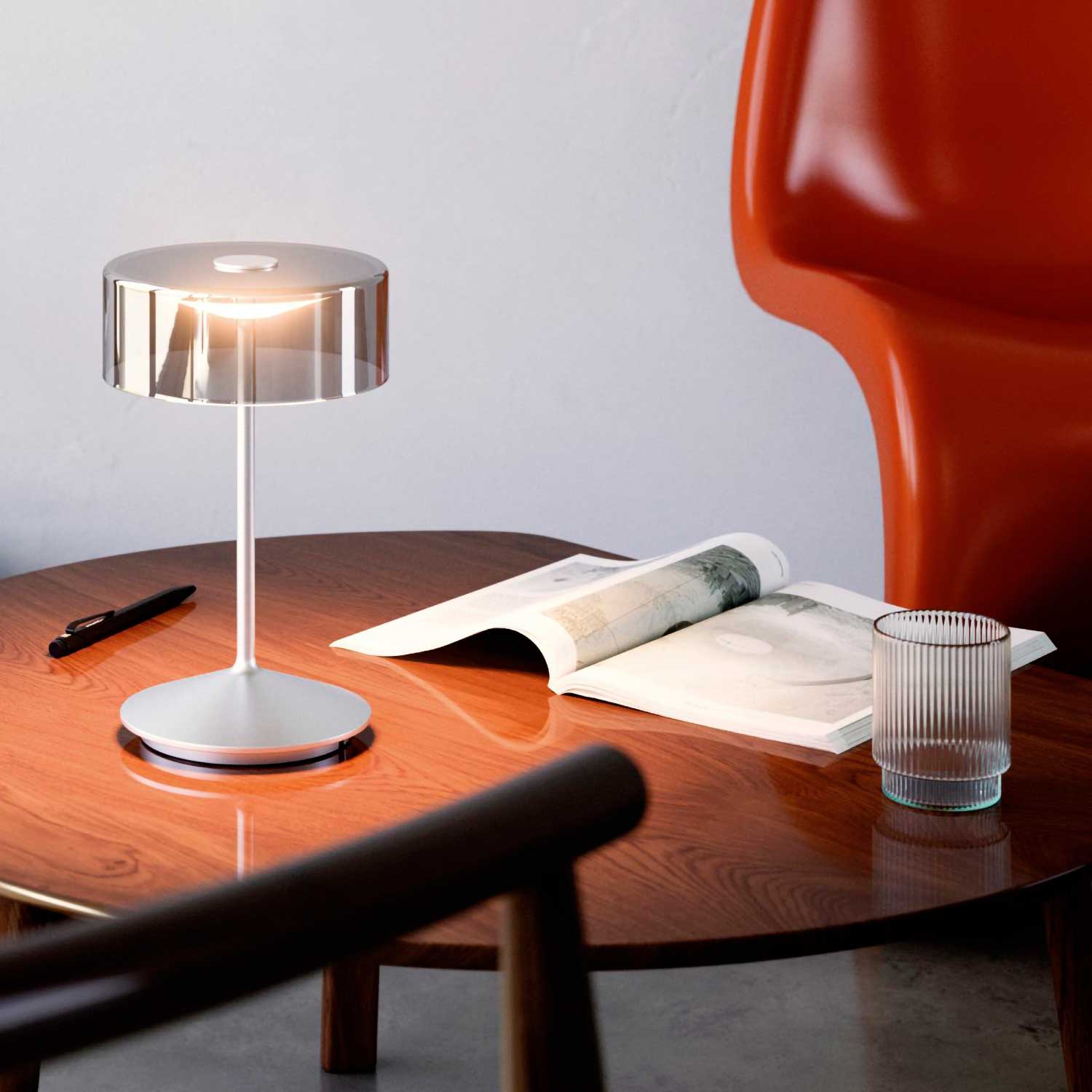 Numotion - беспроводная светодиодная дизайнерская настольная лампа